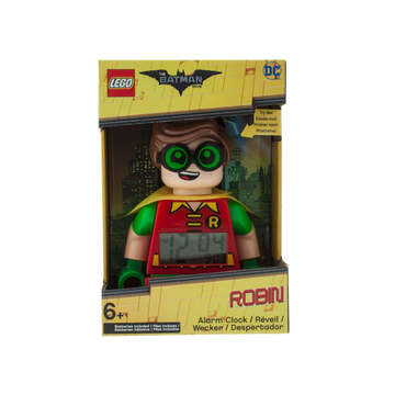 LEGO Batman Movie Robin Minifigure Clock